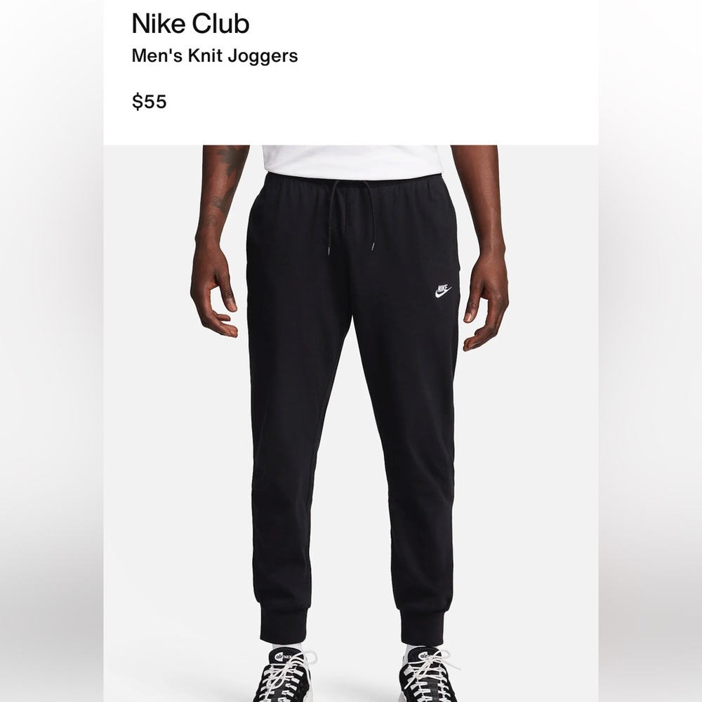 Men’s Nike knit joggers